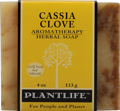 Herbal Bar Soap - Cassia Clove -- 4 oz Plantlife