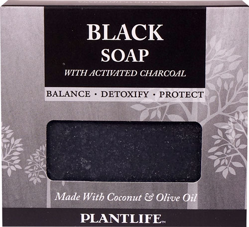 Травяное мыло — черное — 4,5 унции Plantlife