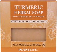 Herbal Bar Soap - Tumeric -- 4.5 oz Plantlife