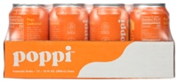 Poppi Prebiotic Soda Orange — 12 жидких унций каждая / упаковка из 12 шт. Poppi