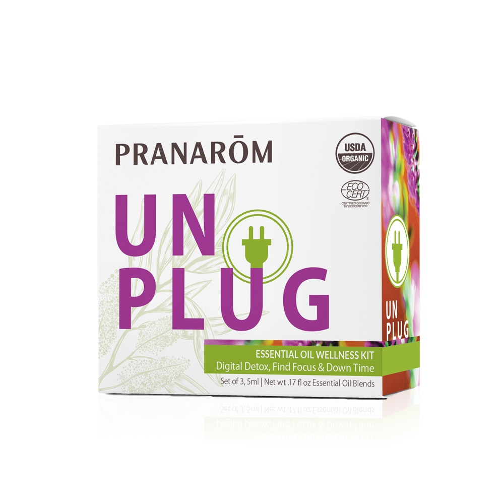 Оздоровительный набор с эфирными маслами Pranarom Unplug - 1 комплект Pranarom