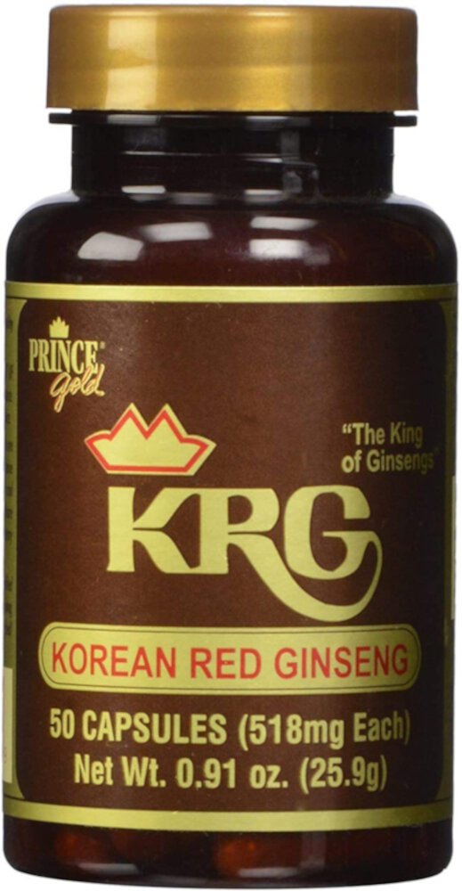 KRG - Красный корейский женьшень - 50 капсул Prince of Peace