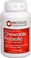 Chewable Probiotic -- 90 Chewables (Жевательные таблетки) Protocol for Life Balance