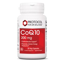 CoQ10 - 200 мг - 30 вегетарианских капсул - Protocol for Life Balance Protocol for Life Balance