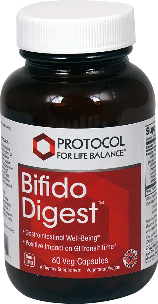 Protocol For Life Balance Bifido Digest™ -- 60 растительных капсул Protocol for Life Balance