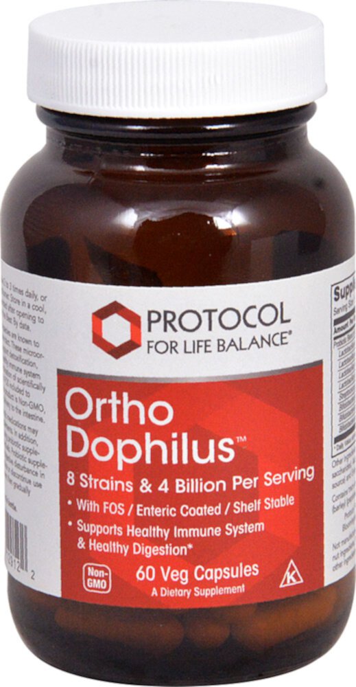 Protocol For Life Balance Ortho Dophilus™ -- 60 растительных капсул Protocol for Life Balance