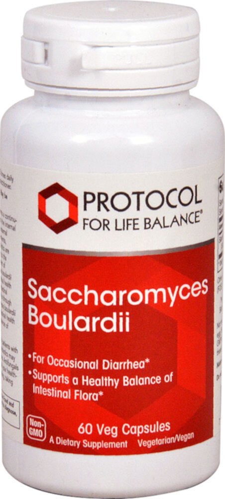 Protocol For Life Balance Saccharomyces Boulardii — 60 растительных капсул Protocol for Life Balance