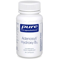 Adenosyl-Hydroxy B12 - 90 Капсул - Pure Encapsulations Pure Encapsulations