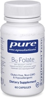 B12 Folate with Metafolin® L-5-MTHF -- 60 Capsules (Капсулы) Pure Encapsulations