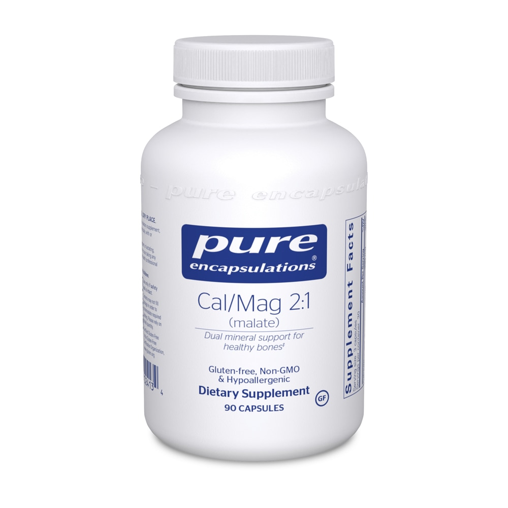 Cal Mag 2:1 Malate -- 90 Capsules (Капсулы) Pure Encapsulations