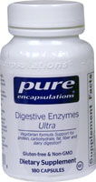 Пищеварительные ферменты ультра - 180 капсул Pure Encapsulations