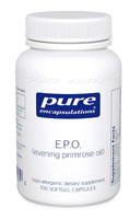 Pure Encapsulations E.P.O. Evening Primrose Oil -- 100 Softgel Capsules Pure Encapsulations