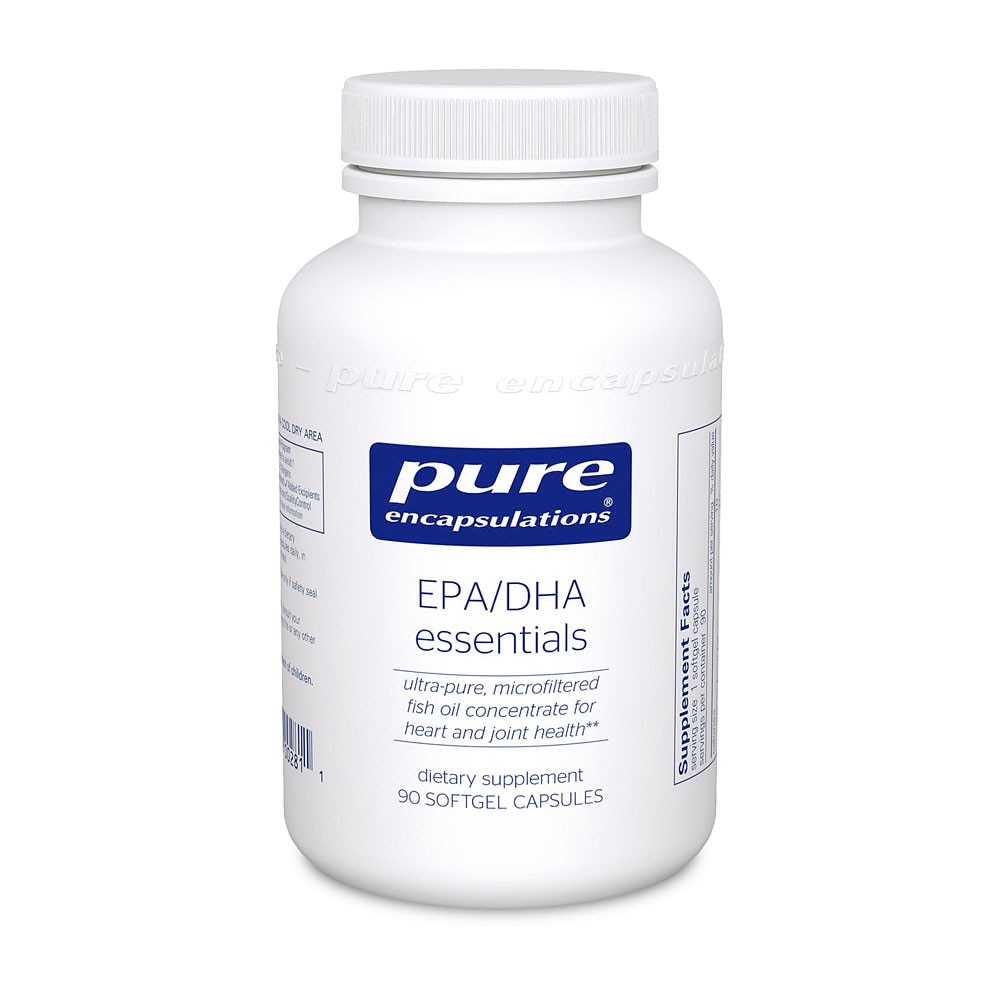 EPA DHA Essentials -- 90 Softgel Capsules (Капсулы) Pure Encapsulations