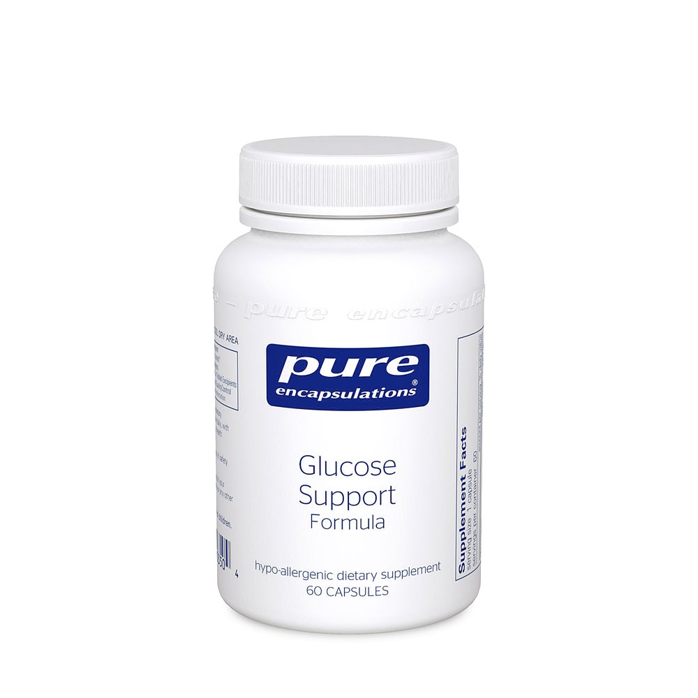 Формула поддержки уровня глюкозы - 60 растительных капсул - Pure Encapsulations Pure Encapsulations