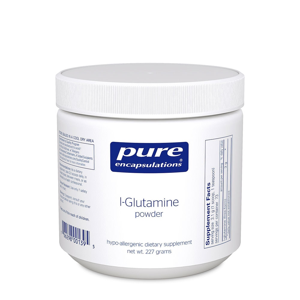 L-Глутамин - 227 грамм - Pure Encapsulations Pure Encapsulations
