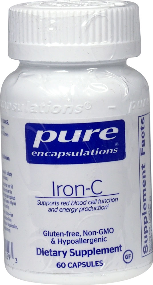 Iron-C -- 60 Capsules (Капсулы) Pure Encapsulations