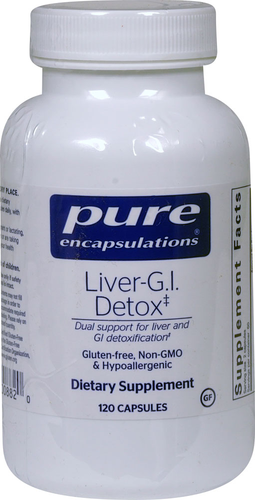 Pure Encapsulations Liver-G.I. Detox -- 120 Capsules Pure Encapsulations