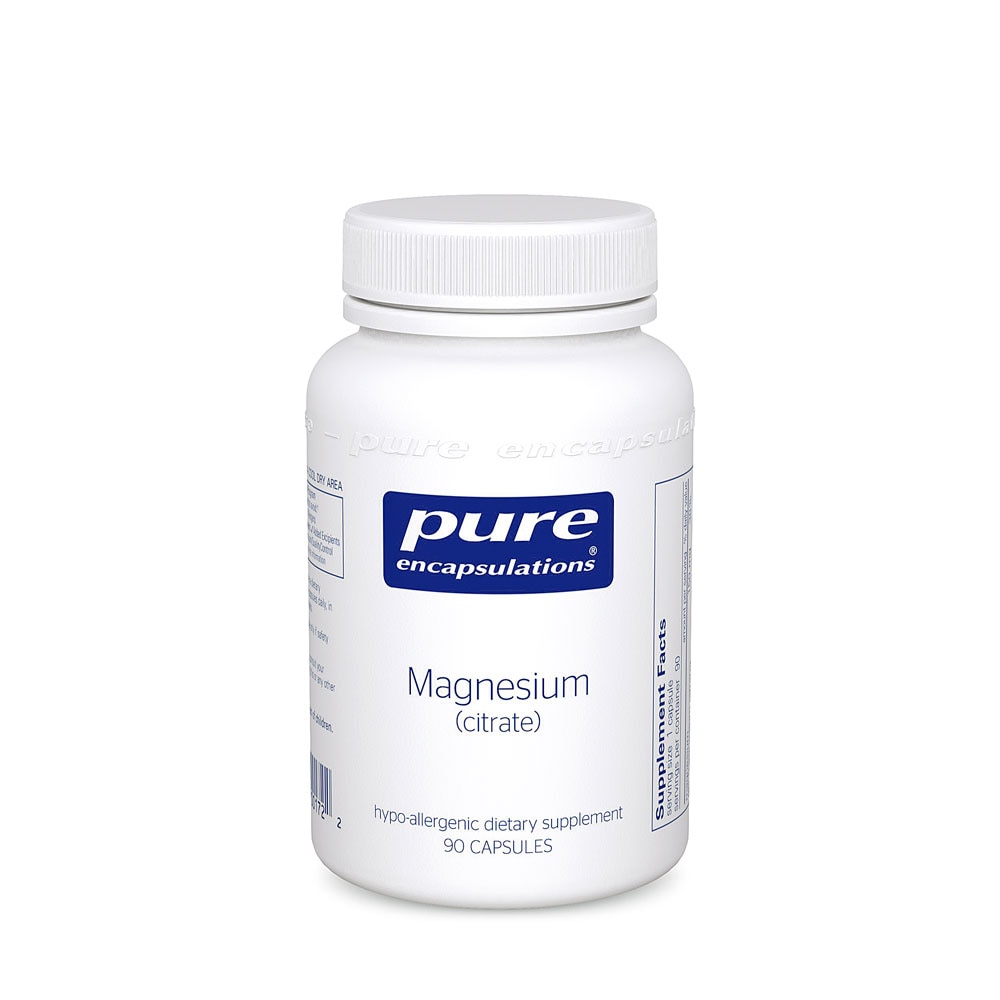 Magnesium Citrate -- 90 Capsules (Капсулы) Pure Encapsulations