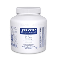 NAC - N-Acetyl-L-Cysteine -- 600 mg - 360 Capsules (Капсулы) Pure Encapsulations