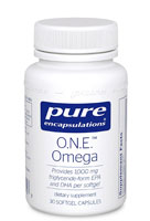 Pure Encapsulations O.N.E.™ Omega – 30 мягких желатиновых капсул Pure Encapsulations