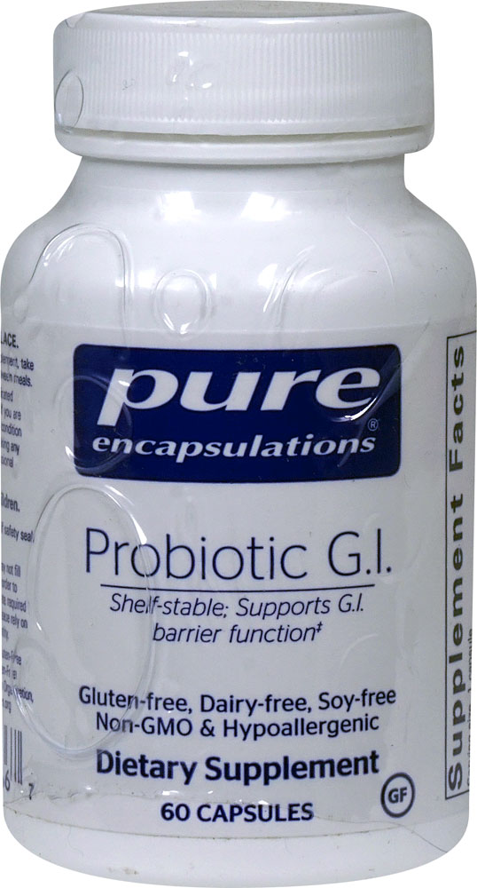 Pure Encapsulations Пробиотик G.I. -- 60 капсул Pure Encapsulations