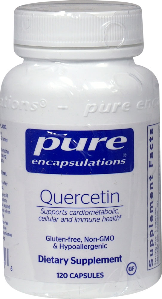 Кверцетин — 120 капсул Pure Encapsulations