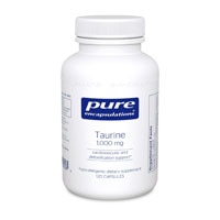Таурин -- 1000 мг -- 120 капсул Pure Encapsulations