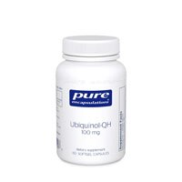 Ubiquinol-QH -- 100 mg - 60 Softgel Capsules (Капсулы) Pure Encapsulations