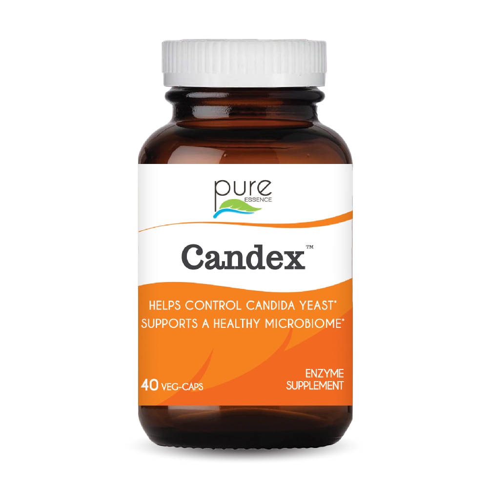 Candex™ Enzyme Supplement -- 40 Vegi-Caps Pure Essence