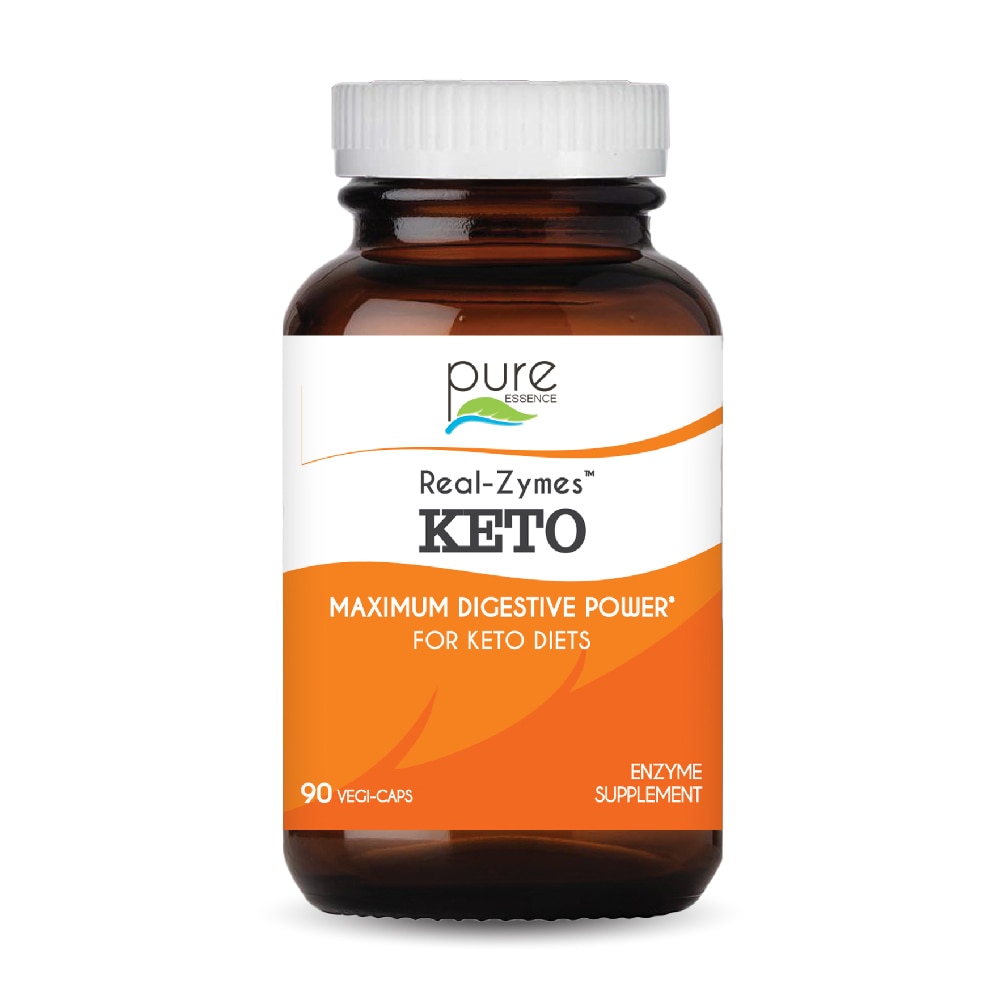 Real-Zymes™ KETO -- 90 Vegi-Caps Pure Essence