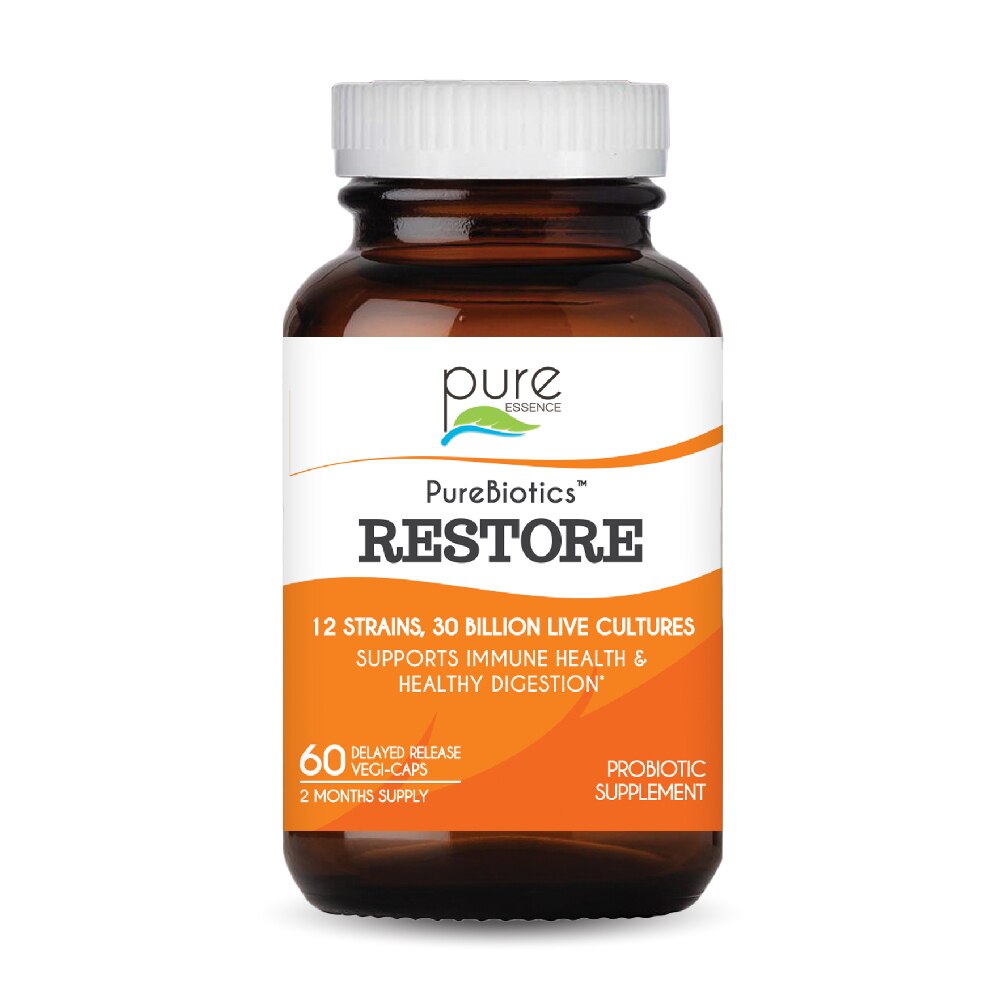 PureBiotics™ Restore -- 60 Vegetarian Capsules (Вегетарианские капсулы) Pure Essence