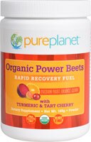 Pure Planet Organic Power Beets Топливо для быстрого восстановления — 20 порций Pure Planet