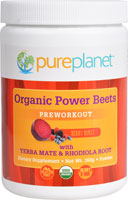 Предтренировочный комплекс Pure Planet Organic Power Beets — 20 порций Pure Planet