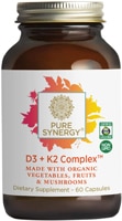 Pure Synergy Vitamin D3 + K2 Complex™ -- 60 капсул Pure Synergy