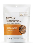 Purely Elizabeth Ancient Grain Granola + Пробиотики Мед Миндаль - 8 унций Purely Elizabeth