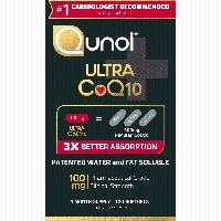 Ultra CoQ10 -- 100 mg - 120 Softgels (Мягкие капсулы) Qunol