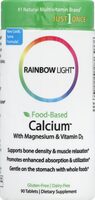 Rainbow Light Кальций с магнием и витамином D3 -- 90 таблеток Rainbow Light