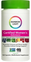 Женский мультивитамин с органическими фруктами и овощами - 120 капсул - Rainbow Light Rainbow Light
