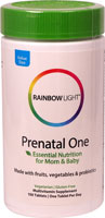 Prenatal One Multivitamin -- 150 Tablets (Таблетки) Rainbow Light