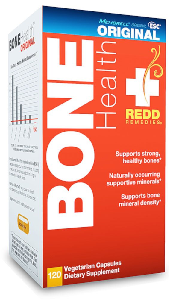 Redd Remedies Bone Health — 120 вегетарианских капсул Redd Remedies
