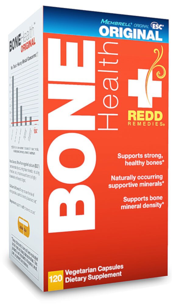 Bone Health -- 120 Vegetarian Capsules (Вегетарианские капсулы) Redd Remedies