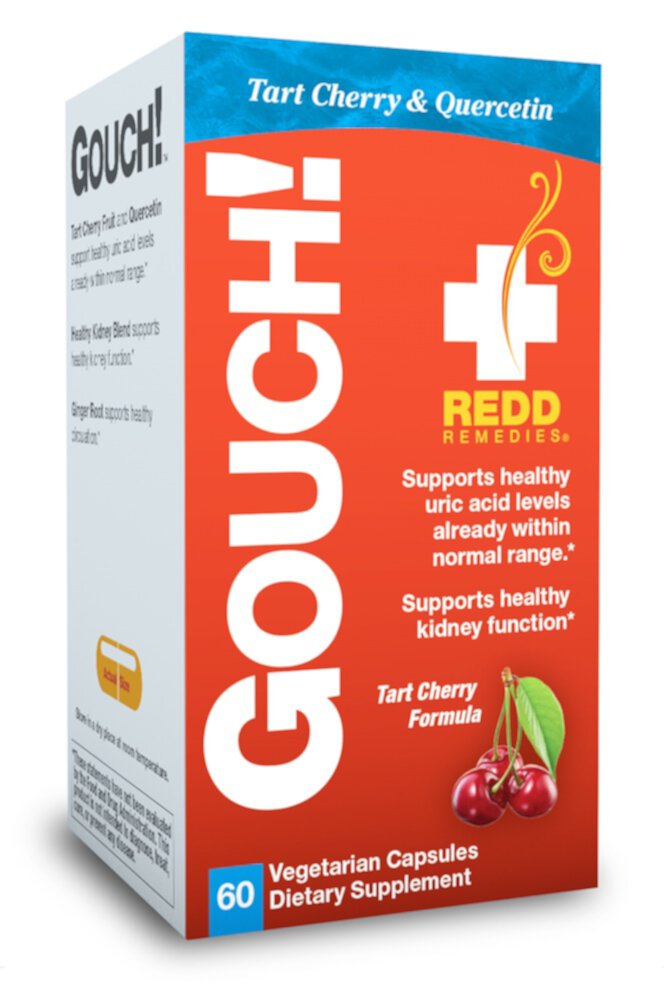 Goutch!™ -- 60 Vegetarian Capsules (Вегетарианские капсулы) Redd Remedies