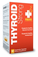 Thyroid Strong -- 60 Vegetarian Capsules (Вегетарианские капсулы) Redd Remedies