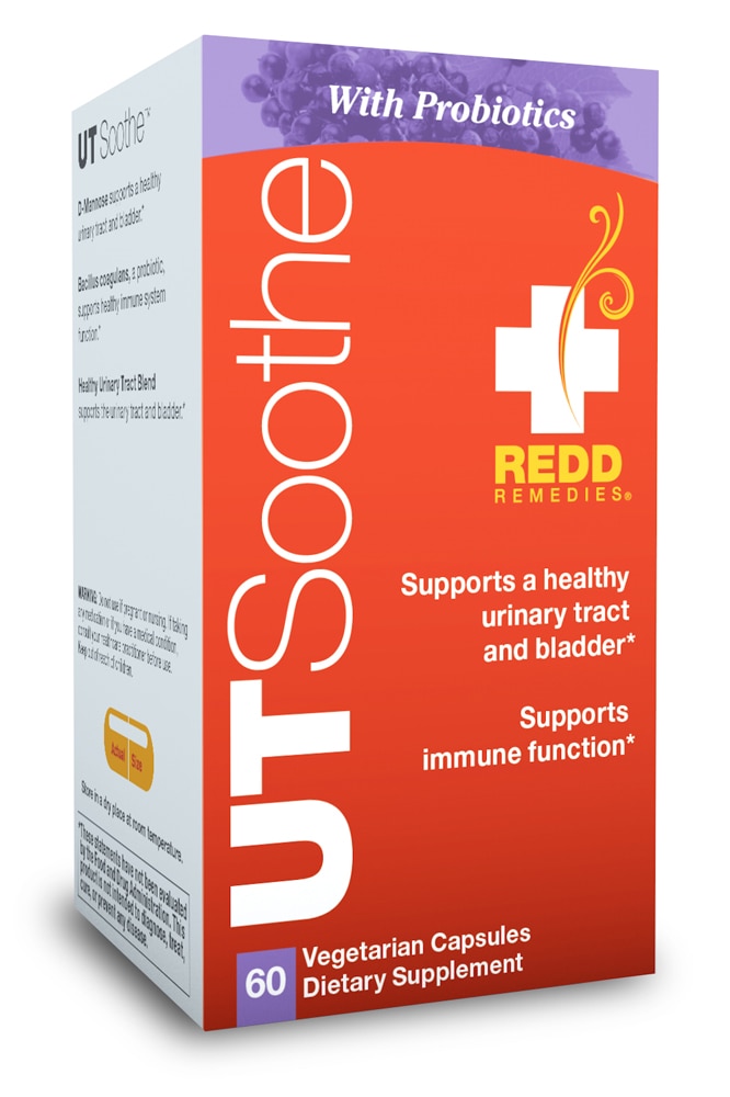 Redd Remedies UT Soothe с пробиотиками -- 60 вегетарианских капсул Redd Remedies