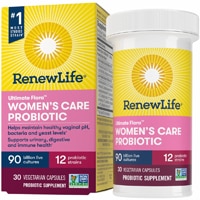Ultimate Flora™ Women's Care Probiotic - 90 миллиардов - 30 вегетарианских капсул - Renew Life Renew Life
