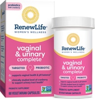 Women's Wellness Vaginal & Urinary Complete -- 60 Vegetarian Capsules (Вегетарианские капсулы) Renew Life