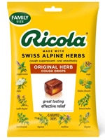 Natural Herb Cough Drops (Капли) Original -- 45 Drops Ricola