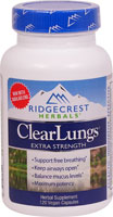 ClearLungs® Extra Strength -- 120 веганских капсул RidgeCrest Herbals
