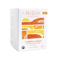 Rishi Tea Органический травяной чай без кофеина с куркумой и имбирем -- 15 пакетиков Rishi Tea