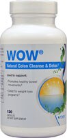 WOW Natural Colon Cleanse & Detox -- 120 Capsules (Капсулы) Roex